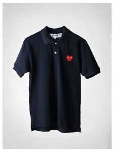 Polo P1T0062 NAVY collar t shirt 1263896 - COMME DES GARCONS - BALAAN 1