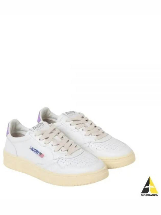 Men's Medalist Leather Low Top Sneakers White - AUTRY - BALAAN 2