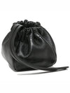 Women's Ripple Mini Pouch Bucket Bag Black - JIL SANDER - BALAAN 2