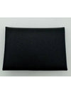 Calvi Duo Card Wallet Noir - HERMES - BALAAN 4