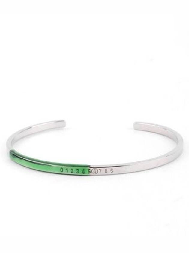 Women's Engraving Numbering Logo Bracelet Silver - MAISON MARGIELA - BALAAN 2