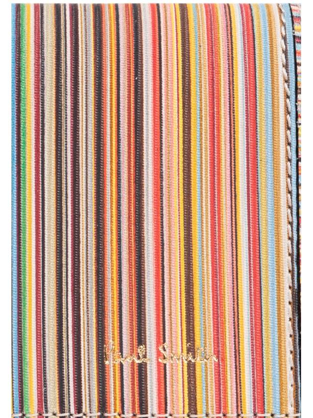 Signature Stripe Mini Tri-Fold Wallet W1A7595LSIGAO92 B0710933827 - PAUL SMITH - BALAAN 6