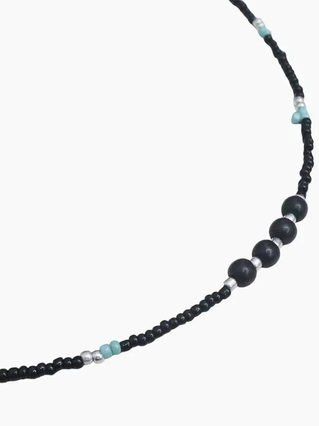 Men s Beads Necklace Layered CLEF SYNCOPOSE NEC - BASSCLEF - BALAAN 5