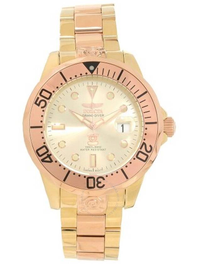 Invicta Pro Diver Grand Gold Dial Two-tone Men's Watch 16039 - INVICTA - BALAAN 1