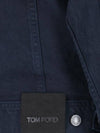 Cotton Jacket Blue - TOM FORD - BALAAN 6