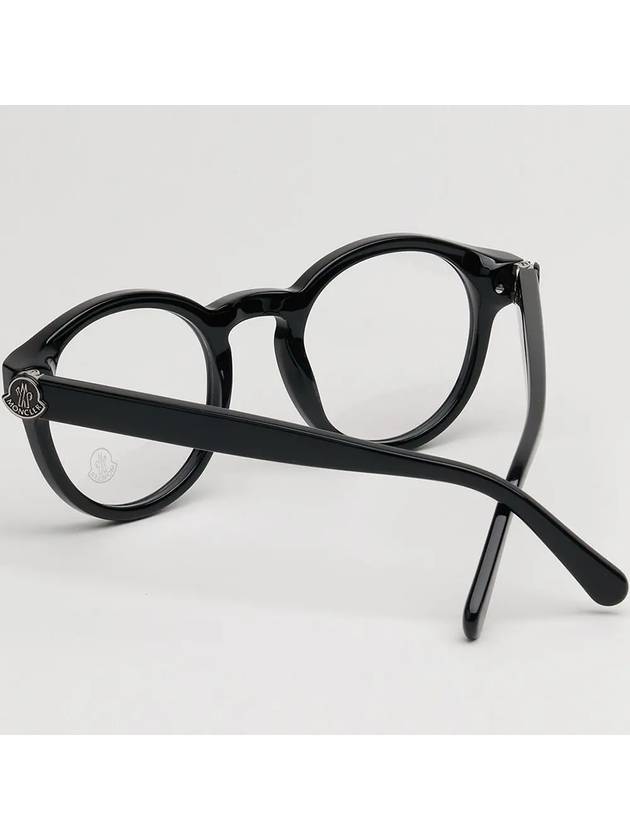 Eyewear Round Glasses Black - MONCLER - BALAAN 5