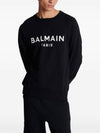 Long Sleeve T Shirt DH1JQ005BB65 EAB Black - BALMAIN - BALAAN 4