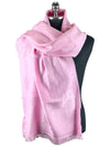 GG logo light pink wool scarf 581537 - GUCCI - BALAAN 3