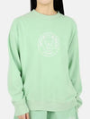 Club Monaco Sweatshirt Sage White MONACO CREWNECK SAGE WHITE - SPORTY & RICH - BALAAN 2