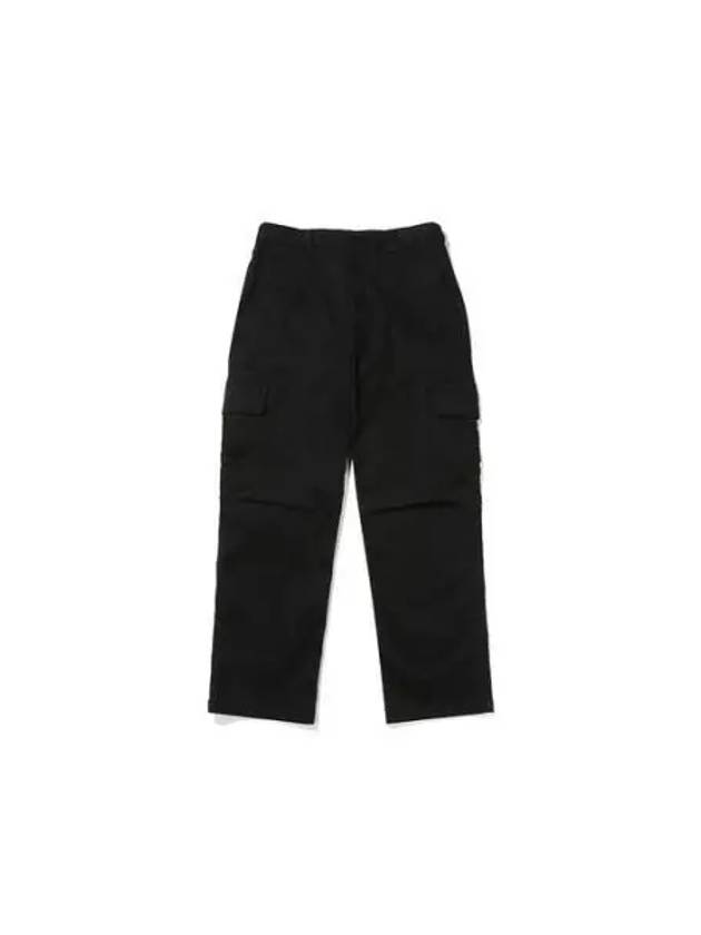 KODAK Apparel Trip Cotton Brushed Cargo Tapered Fit Pants BLACK - KODO - BALAAN 1