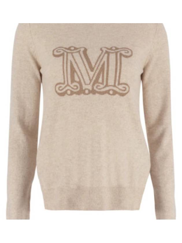 Women's Bimba Cashmere Knit Top Beige - MAX MARA - BALAAN 2