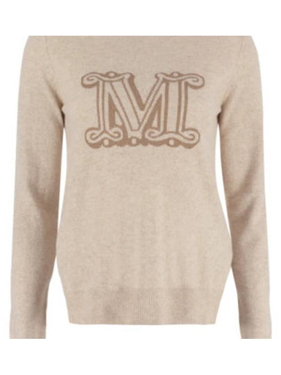 Women's Bimba Cashmere Knit Top Beige - MAX MARA - BALAAN 2