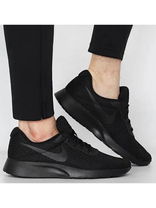 Tanjun Low Top Sneakers Black - NIKE - BALAAN.