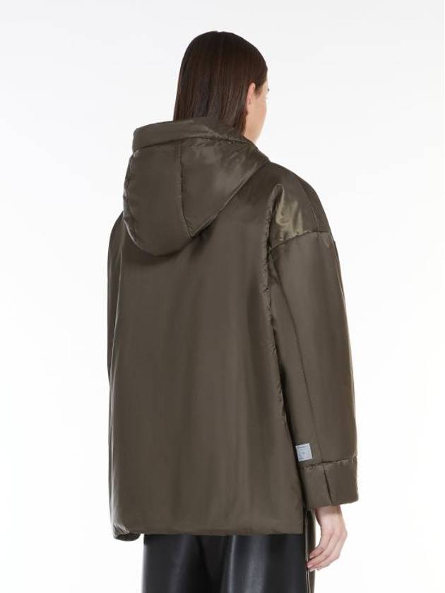 Greenmo Reversible Water Repellent Hooded Padding Green - MAX MARA - BALAAN 3