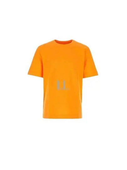 All-Over Logo Short Sleeve T-Shirt Orange - FENDI - BALAAN 2