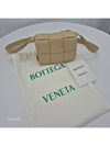 Intrecciato Cassette Small Cross Bag Porridge - BOTTEGA VENETA - BALAAN 5