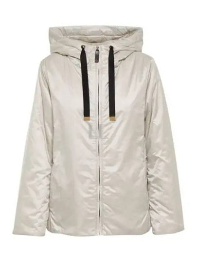 Greenh Water Repellent Hooded Padding White - MAX MARA - BALAAN 2