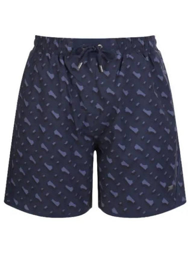 Boss monogram swim pants shorts - HUGO BOSS - BALAAN 1