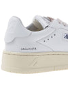 Dallas White Tab Leather Low Top Sneakers White - AUTRY - BALAAN 11