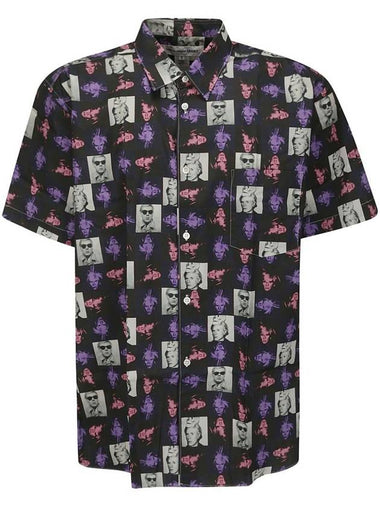 Comme Des Garçons Andy Warhol Short Sleeve Shirt - COMME DES GARCONS - BALAAN 1