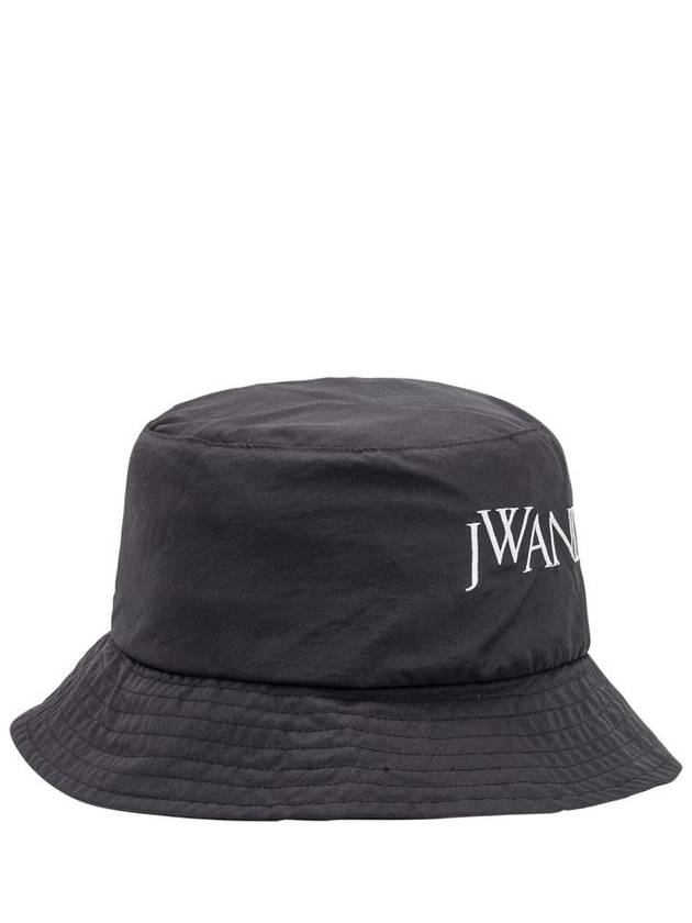 Embroidered Logo Bucket Hat Black - JW ANDERSON - BALAAN 3