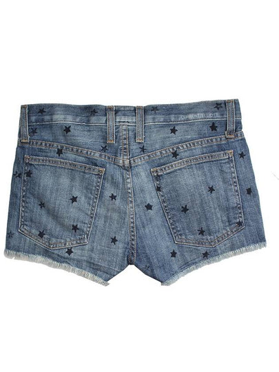 Star print denim short pants 55 66 - CURRENT ELLIOT - BALAAN 2