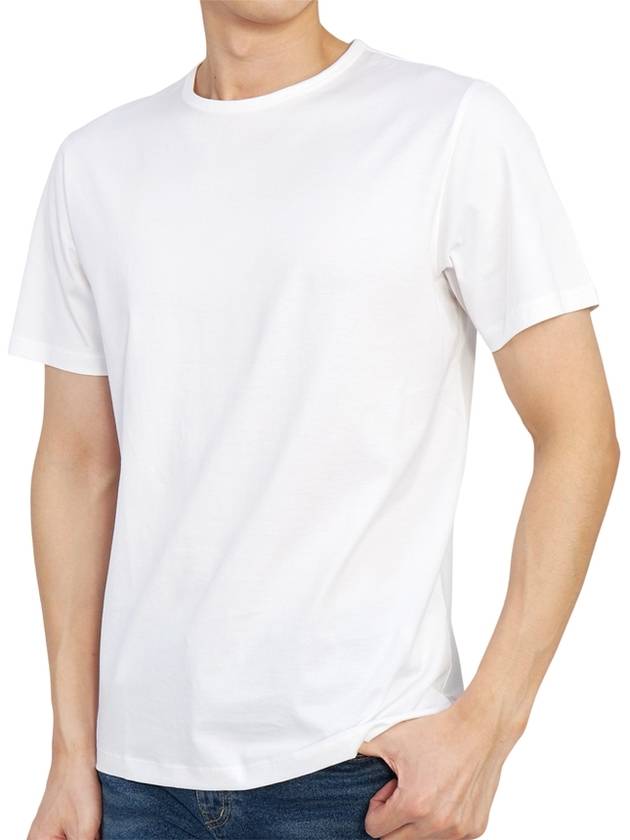 Precise Luxe Cotton Jersey Short Sleeve T-Shirt White - THEORY - BALAAN 6