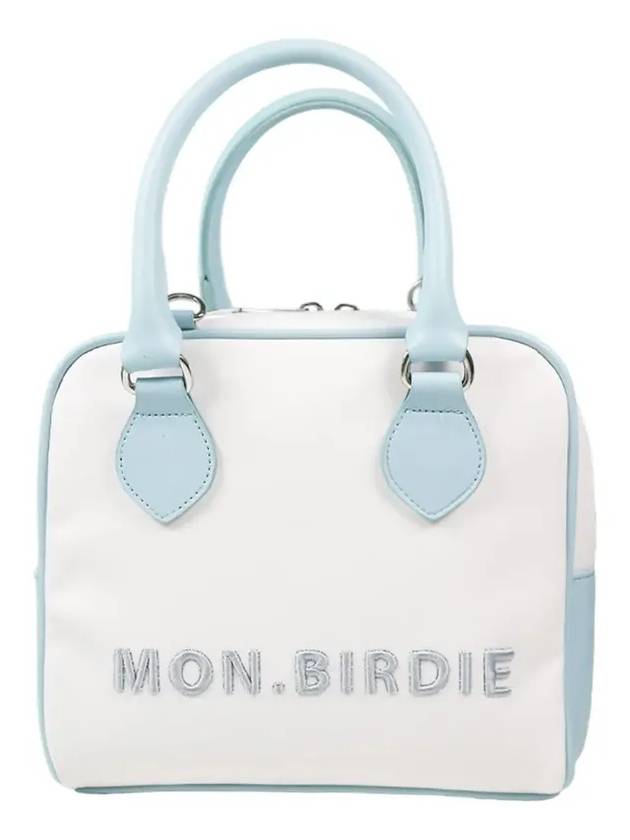 MONBIRDIE SQUARE TOTE BAG Montbirdie square tote bag_LBLUE - MONBIRDIE GOLF - BALAAN 4