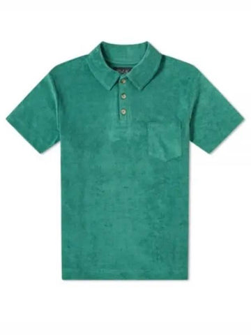 HOWLIN 24 MR FANTASY GREENBLISS terry polo tee - HOWLIN' - BALAAN 1