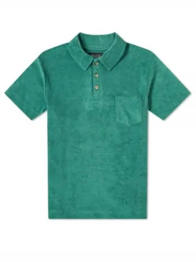 HOWLIN 24 MR FANTASY GREENBLISS terry polo tee - HOWLIN' - BALAAN 1