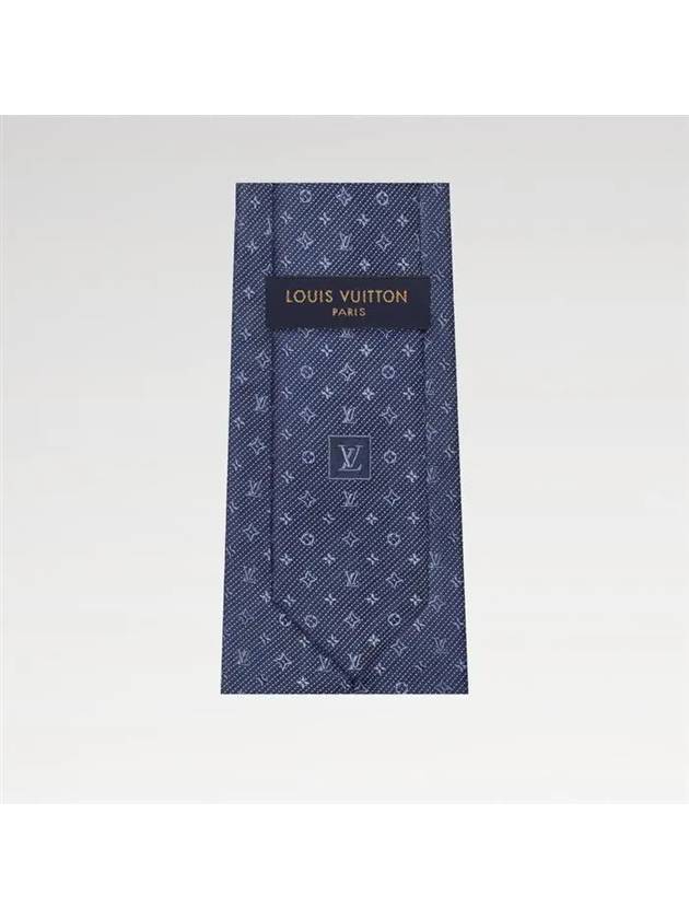 Monogram Classic Tie Blue - LOUIS VUITTON - BALAAN 7