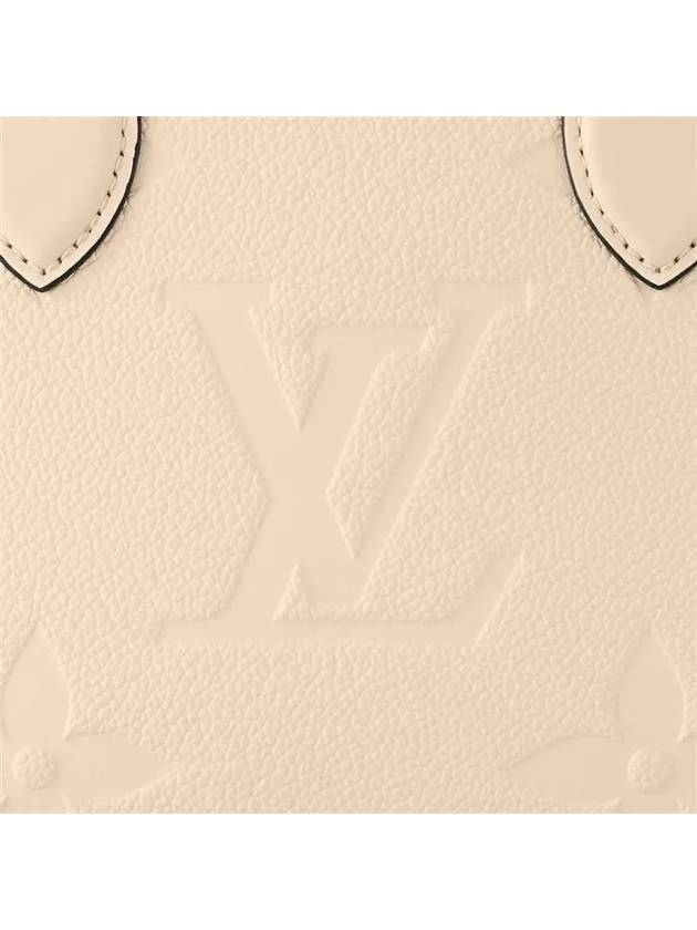 OnTheGo PM Tote Bag Cream - LOUIS VUITTON - BALAAN 7