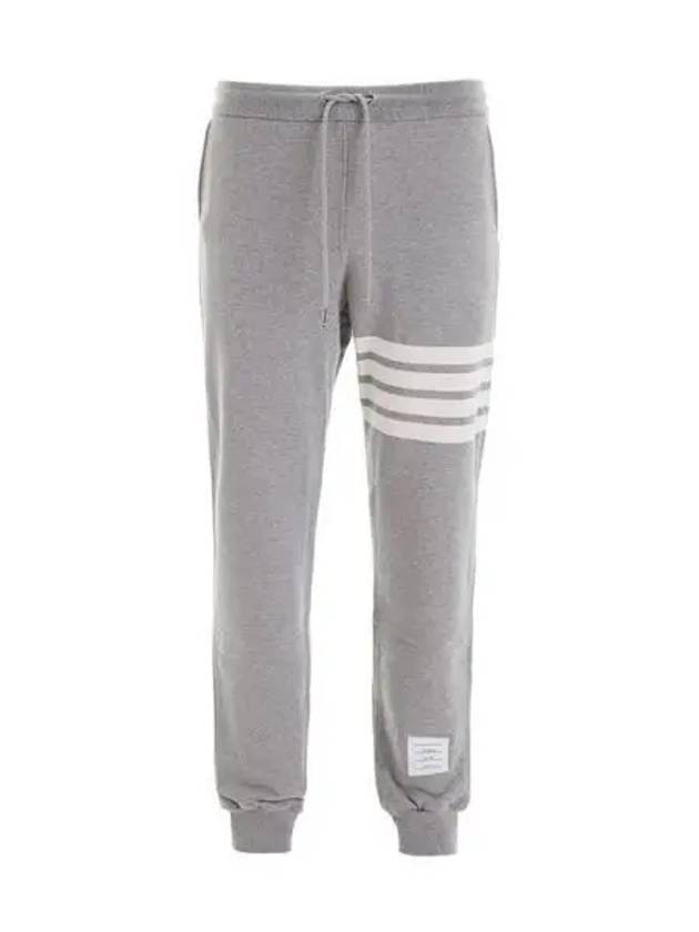 Men's Classic Loopback Engineered 4-Bar Sweatpants Light Grey - THOM BROWNE - BALAAN 2