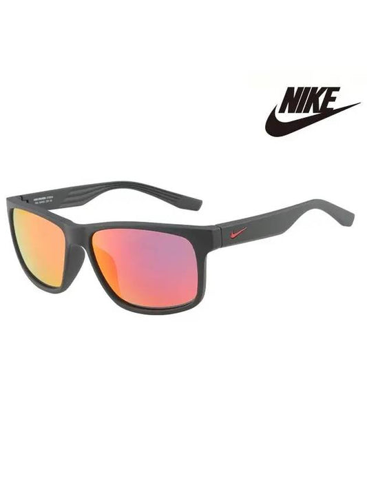 Eyewear Cruiser Square Sunglasses Black Orange - NIKE - BALAAN 2