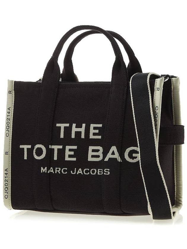 Jacquard Traveler Small Tote Bag Black - MARC JACOBS - BALAAN 3