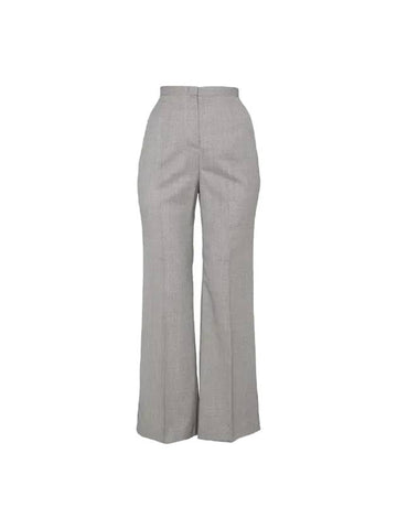 Women's Micro Houndstooth Wide Pants Marone - FABIANA FILIPPI - BALAAN 1