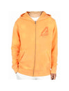 Men's Match Point Logo Zip-Up Hoodie Orange - AUTRY - BALAAN 1