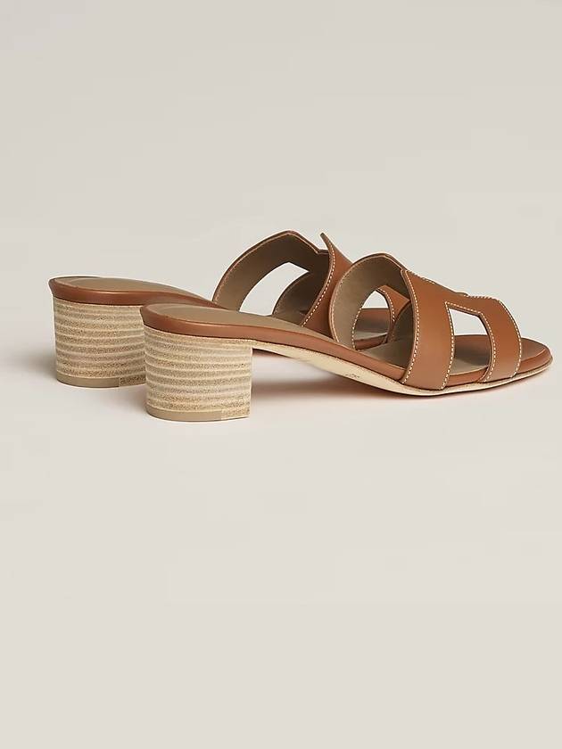 Oasis Gold Figuere Women Sandals H071002Z 0360 - HERMES - BALAAN 3