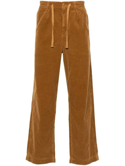 Corduroy Straight Pants Brown - POLO RALPH LAUREN - BALAAN 2