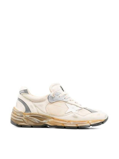 Dad Star Nappa Nylon Low Top Sneakers Beige - GOLDEN GOOSE - BALAAN 2