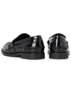 Brushed Leather Penny Loafers Black - MIU MIU - BALAAN 7