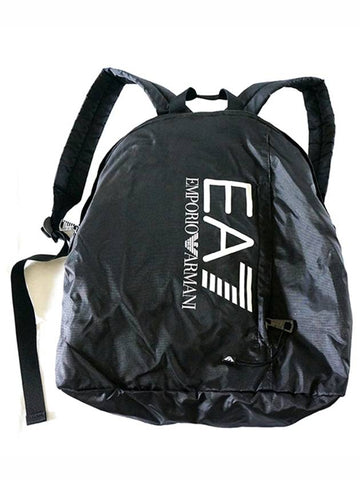 Signature logo black backpack - EMPORIO ARMANI - BALAAN 1