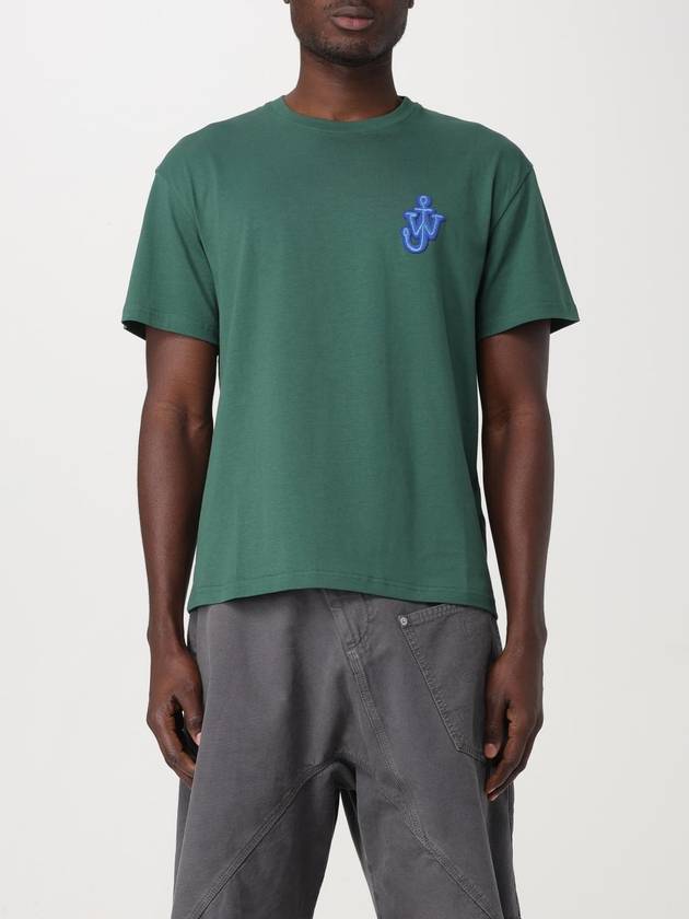 T-shirt JW Anderson in cotone con logo - JW ANDERSON - BALAAN 1