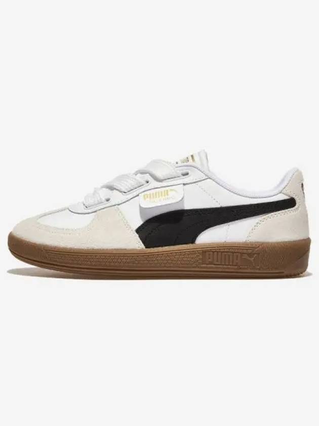 Palermo Wide Lace SD White Black Vapor Gray - PUMA - BALAAN 1