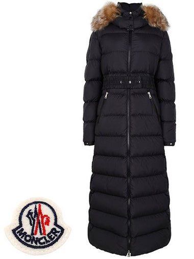 Black Hudson Goose long down jacket FUDSON 999 00602 - MONCLER - BALAAN 1