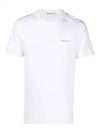 Logo Print Short Sleeve T-Shirt White - MARNI - BALAAN 2