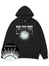 Viva MSRC White Overfit Hoodie Black - MONSTER REPUBLIC - BALAAN 1