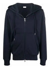 8G00033 899FL 778 CON CAPPUCCIO Navy Men's Hooded Zip-Up - MONCLER - BALAAN 2