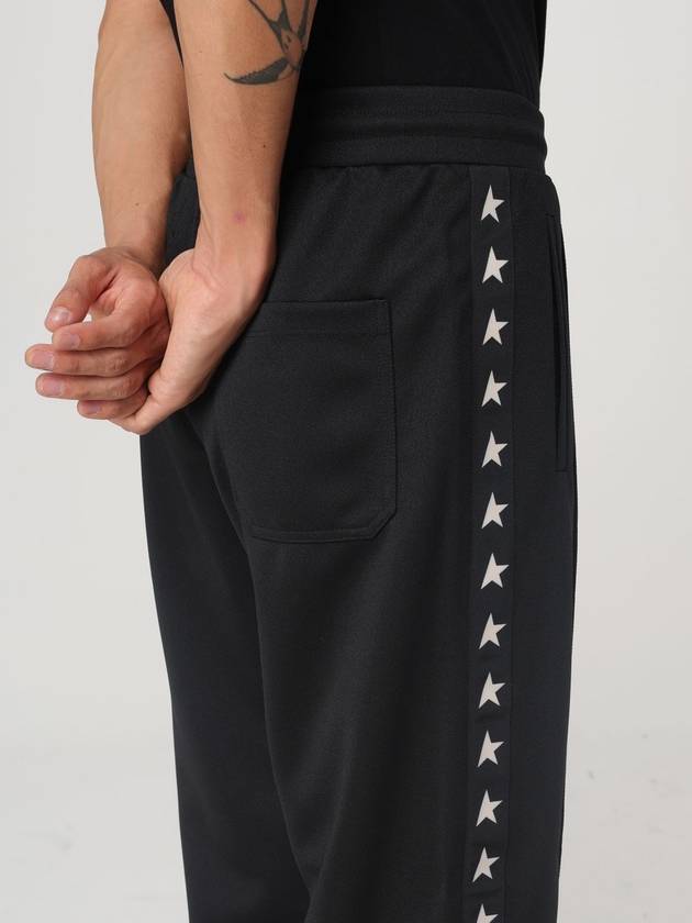 Men's Road Tapered Track Pants Black - GOLDEN GOOSE - BALAAN 6