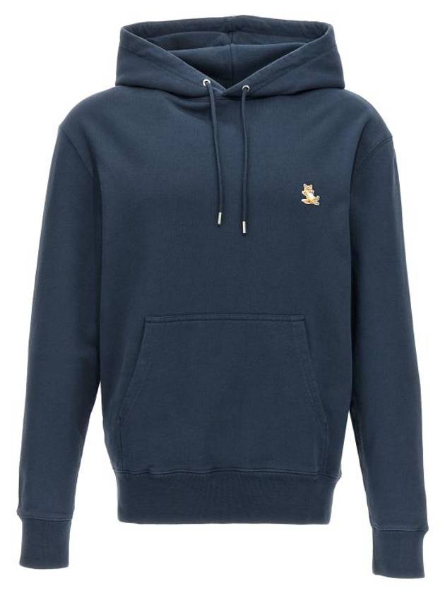 Chillax Patch Regular Hoodie Navy - MAISON KITSUNE - BALAAN 1